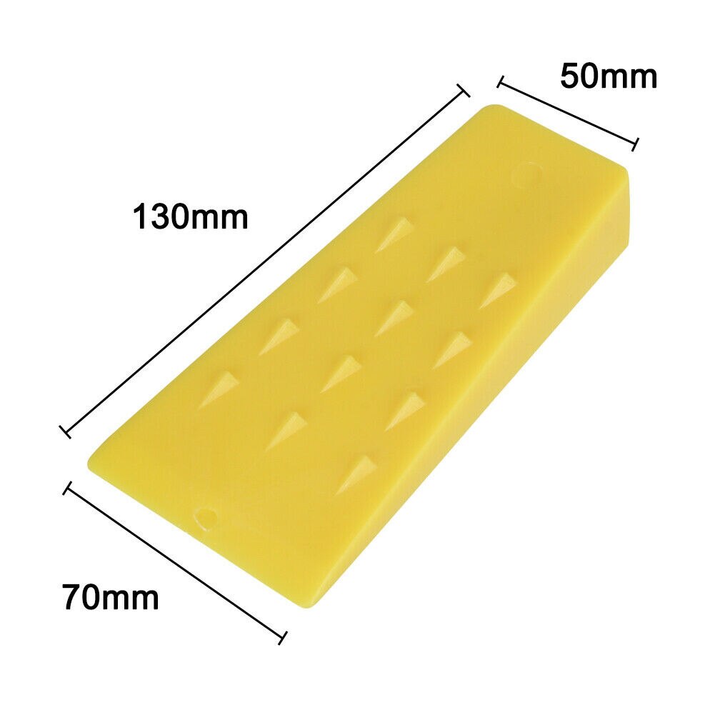 Cuña de corte dentada para cortar madera, herramienta de corte de 5 pulgadas, práctica, segura y fácil de usar, 3 piezas