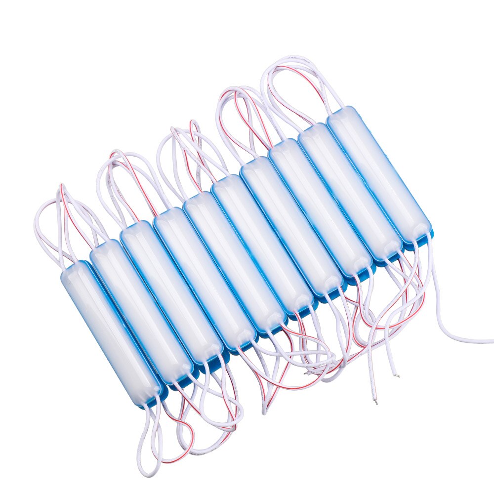 Injection COB LED Module DC12V Waterproof Advertisement LED Modules Colorful Led Backlight Channel Letter Light 20PCS/Lot: Blue