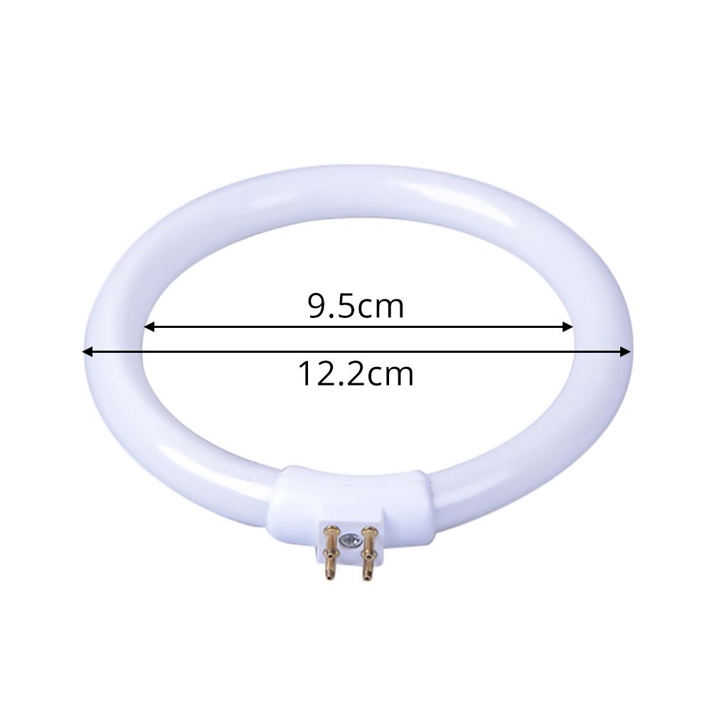T4 LED Ringförmige Rohre 11W 12V Lupe Licht Kleine Schreibtisch Lampe Lampe Fluoreszierende Ring Lampe Weißes Licht runde Birne Mit 4 Stift