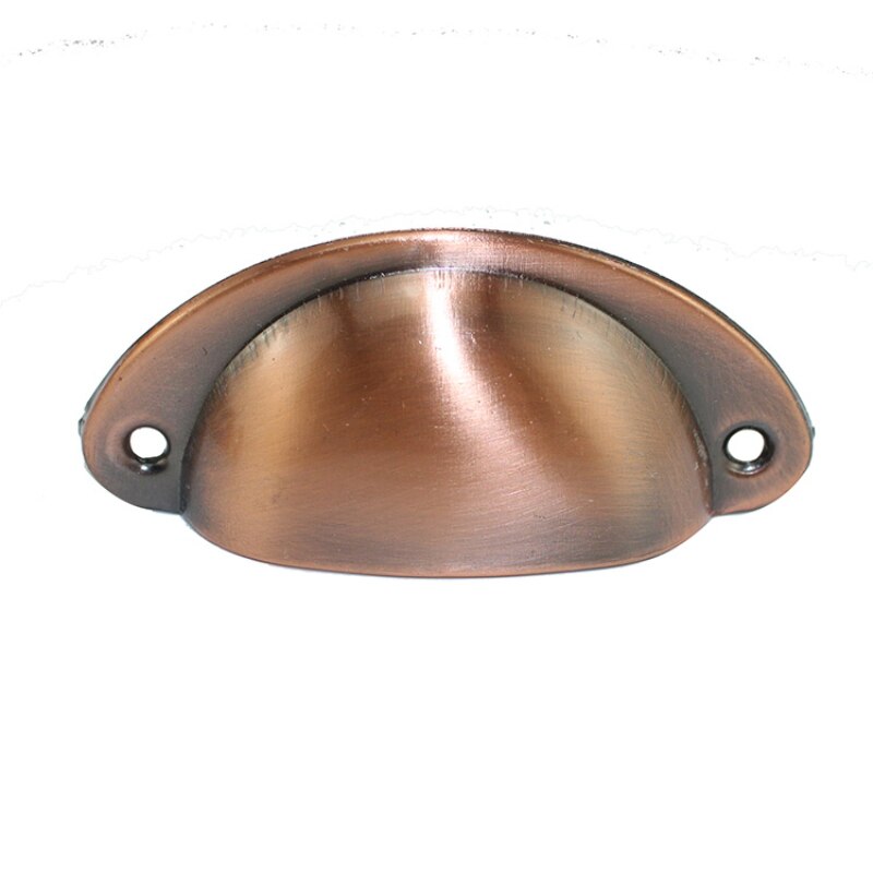 Manijas de media luna para armario de cocina, Mini tirador del cajón del armario, de Metal, bronce, Vintage, tiradores para mobiliario