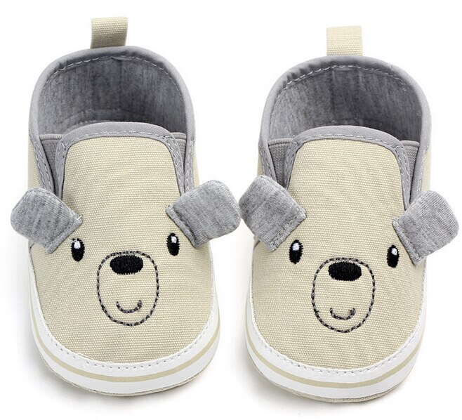 Summer Toddler Baby Girl Flip-flops Leather Shoes Kids Soft Sole Shoes Cartoon Anti-slip Prewalker Mocassins: Beige / 7-12 Months