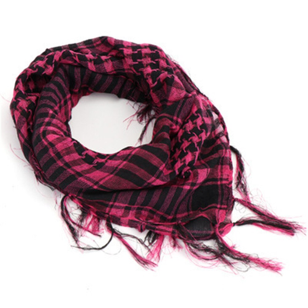 Vrouwen sjaals uiseks arabische shemagh keffiyeh palestina sjaal wikkelsjaal bandana sjaals herfst winter warmte hoofdband: A5