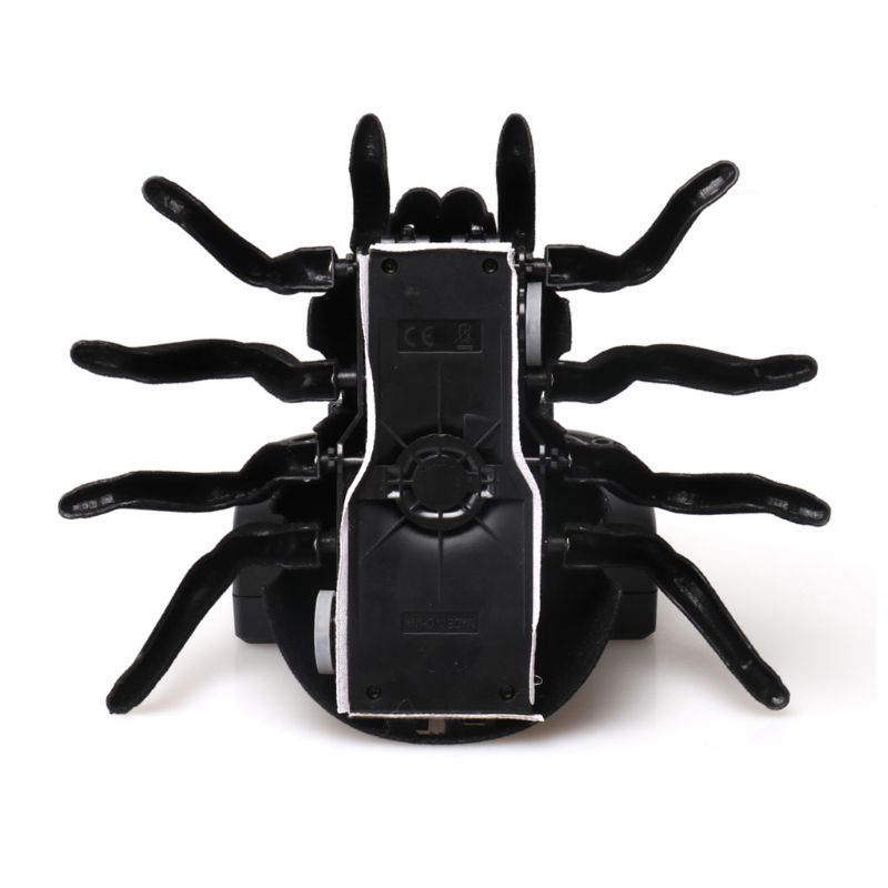 Remote Control Spider Scary Wolf Spider Robot Realistic Novelty Toys Halloween