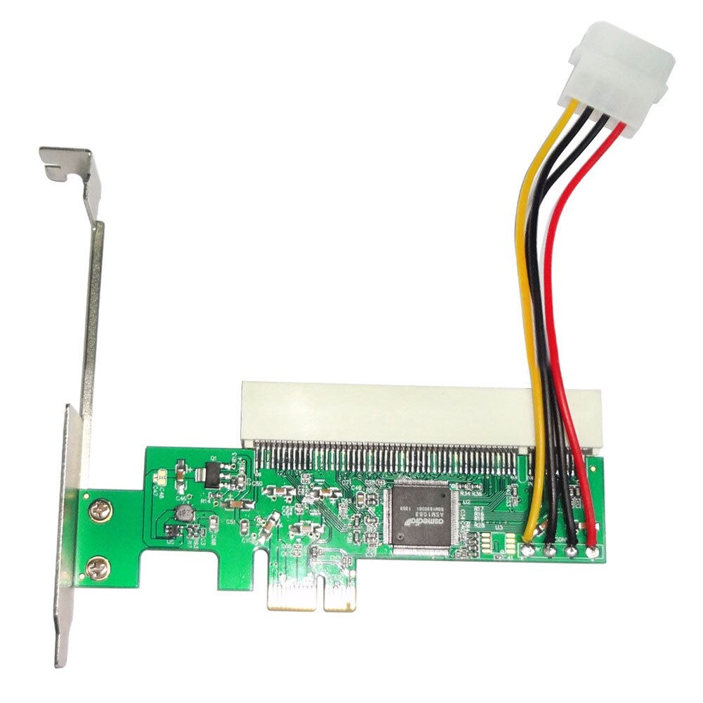PCI-Express Zu PCI Adapter Karte PCI-E X1/X4/X8/X16 Slot Mit 4 Pin Power kabel Karte