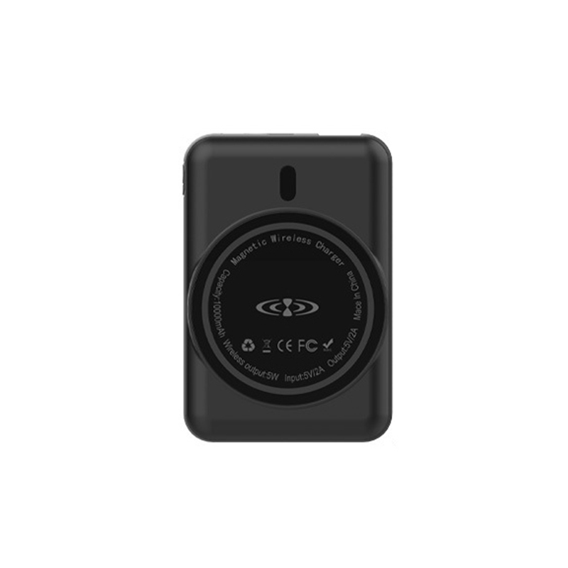 Magnetische kabellose powerbank 1:1 5000 , tragbarer externer akku für mobiltelefone, kompatibel mit iphone 13, 12 , 13 pro , 12 pro max, mini-powerbank: 5000 mah schwarz