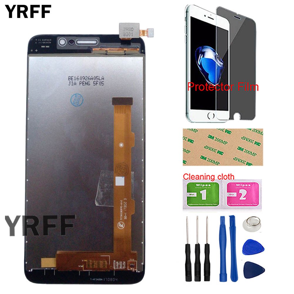 LCD Anzeige berühren Bildschirm Für TP-Verknüpfung Neffos C7 Lite LCD Anzeige-Tafel-Digitizer berühren Bildschirm Objektiv Sensor Werkzeuge schutz Film