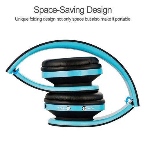 JAGETTE Blutooth Casque Audio- Bluetooth Headset Drahtlose Kopfhörer groß Kopfhörer Für Ihre Kopf Telefon iPhone Mit Mic Computer PC