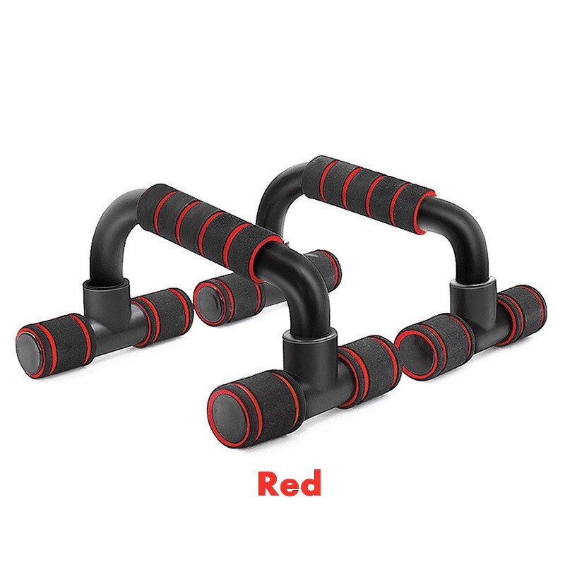 Push-up Support Frame Non-slip Suction Cup Portable Push-up Handle Fitness Push-up Handstand Support Bodybuilding Sit-up Frame: red