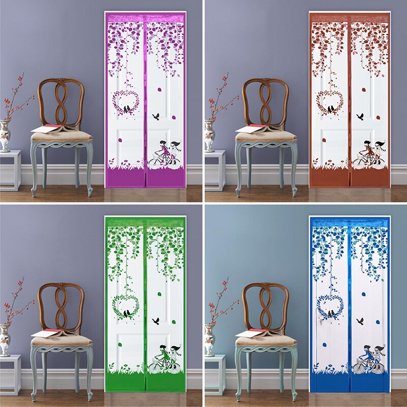 1PC Magnetic Bug Screen Door Window Curtain Insect Fly Mosquito Screen Curtain Anti Mosquito Indoor Protect Net Curtain