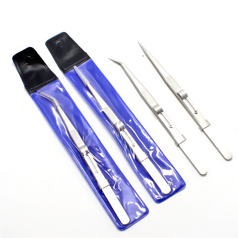 Precision Adjustable Slide Lock Anti Static Tweezers For Jewelry Electronic Component Holding Repair Tools