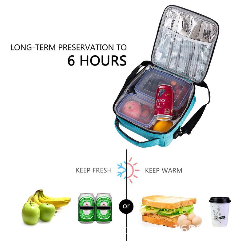 Bolsa isotermica de comida bolsa nevera almuerzo fiambrera infantil bolsa para comida bolsa porta alimentos bolsa termica grande