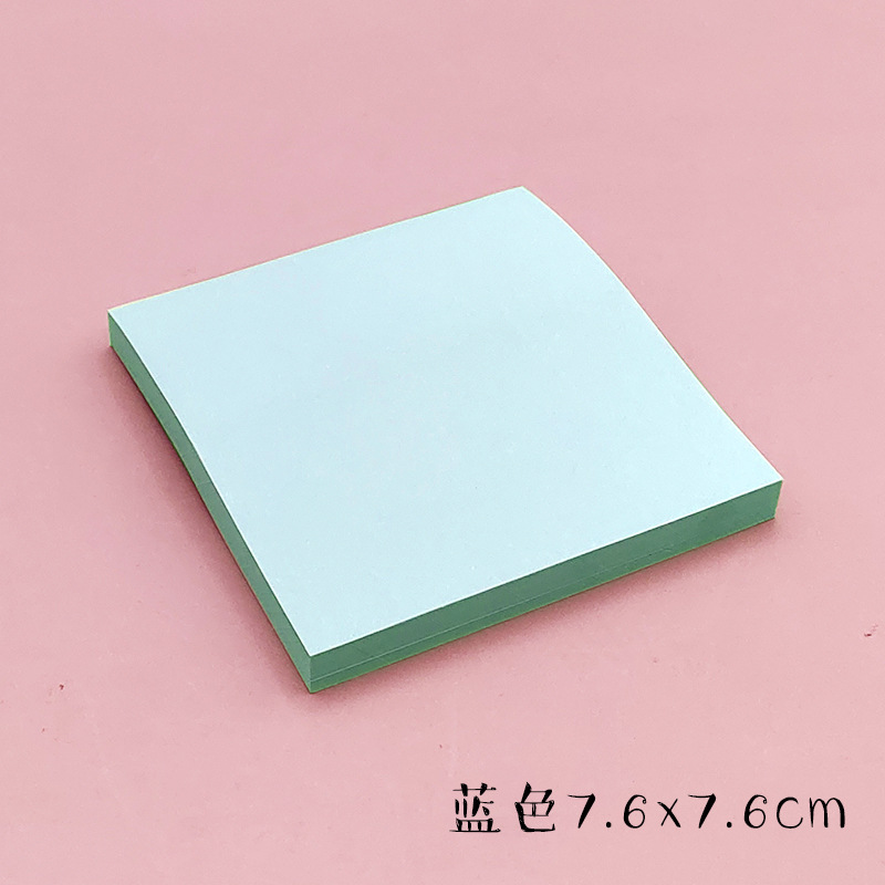 100 hojas de notas adhesivas, almohadillas, posiciones, papelería, pegatinas de papel, Bloc de notas publicado, cuaderno, accesorios escolares y de oficina: Rojo