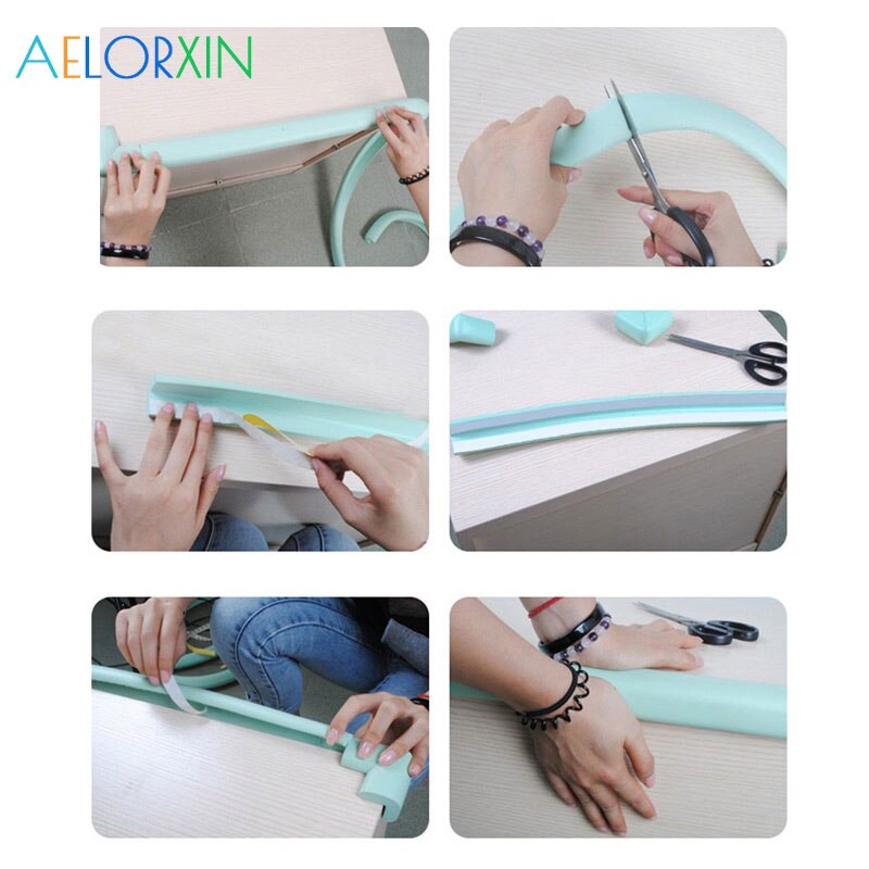 2M Children Protection Child Protection Corner Protector Baby Safety Guards Edge &amp; Corner Guards Solid Angle Form Single