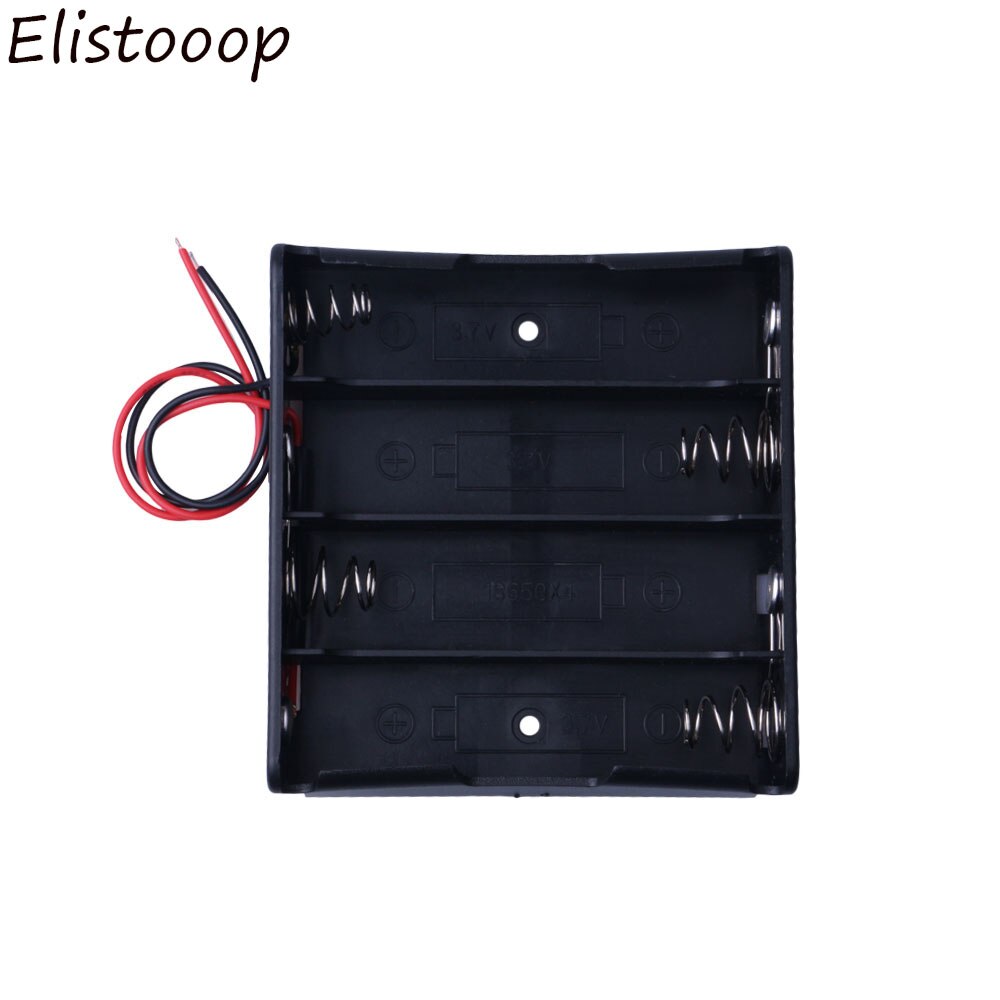18650 Power Bank Battery Case Battery Storage Box DIY 1 2 3 4 Slot Way DIY Batteries Case Holder Container With Wire Leads