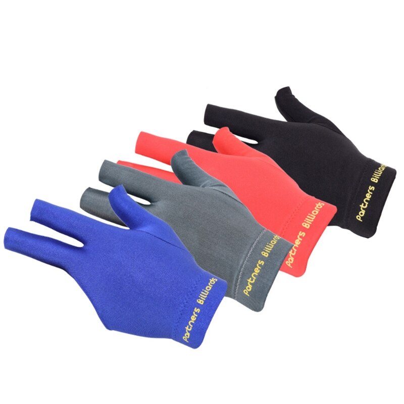 Billard Drei Finger Handschuh Snooker Handschuh Besondere hoch Klasse Billard Handschuhe 62KF