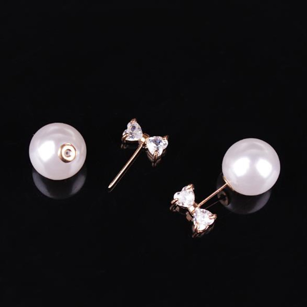 Women Imitation Pearl Anti-lighting Word Brooch Open Shirt Leader Mouth Mini Small Insert Fixed Buckle Assembly Female