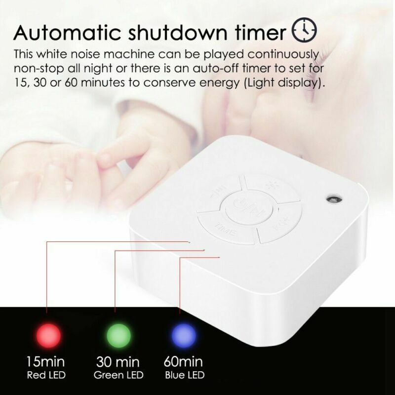 Sound Spa Ontspannen Machine Wit Noise Sleep Natuur Night Therapie Apparaat Witte Ruis Machine Voor Baby Volwassen Slapen Ontspanning