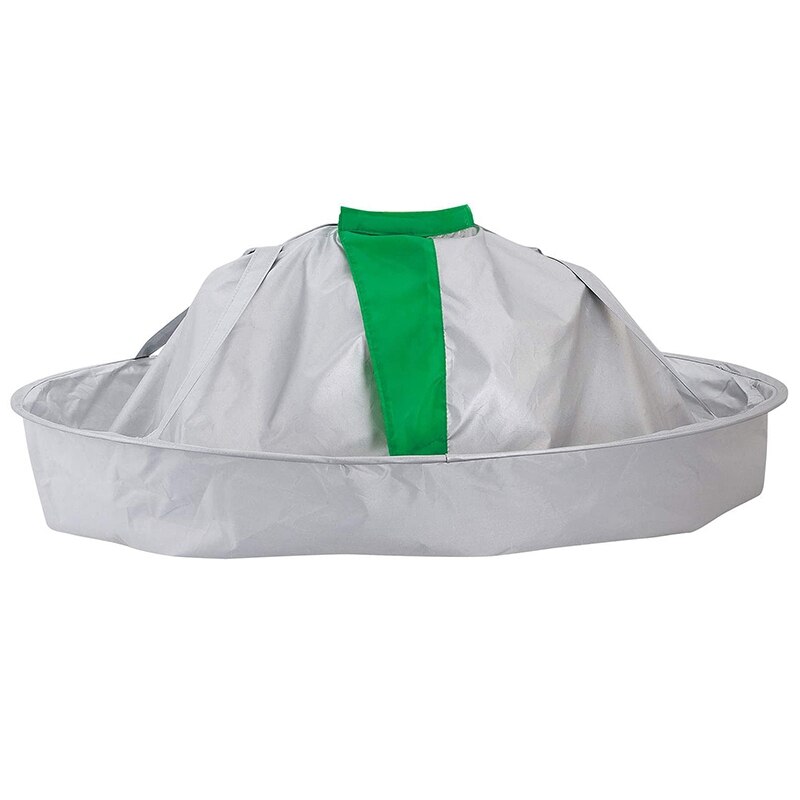 Hair Cutting Cape Umbrella Cloak Hair Catcher for Adult Barber Hairdressing Kit: Default Title