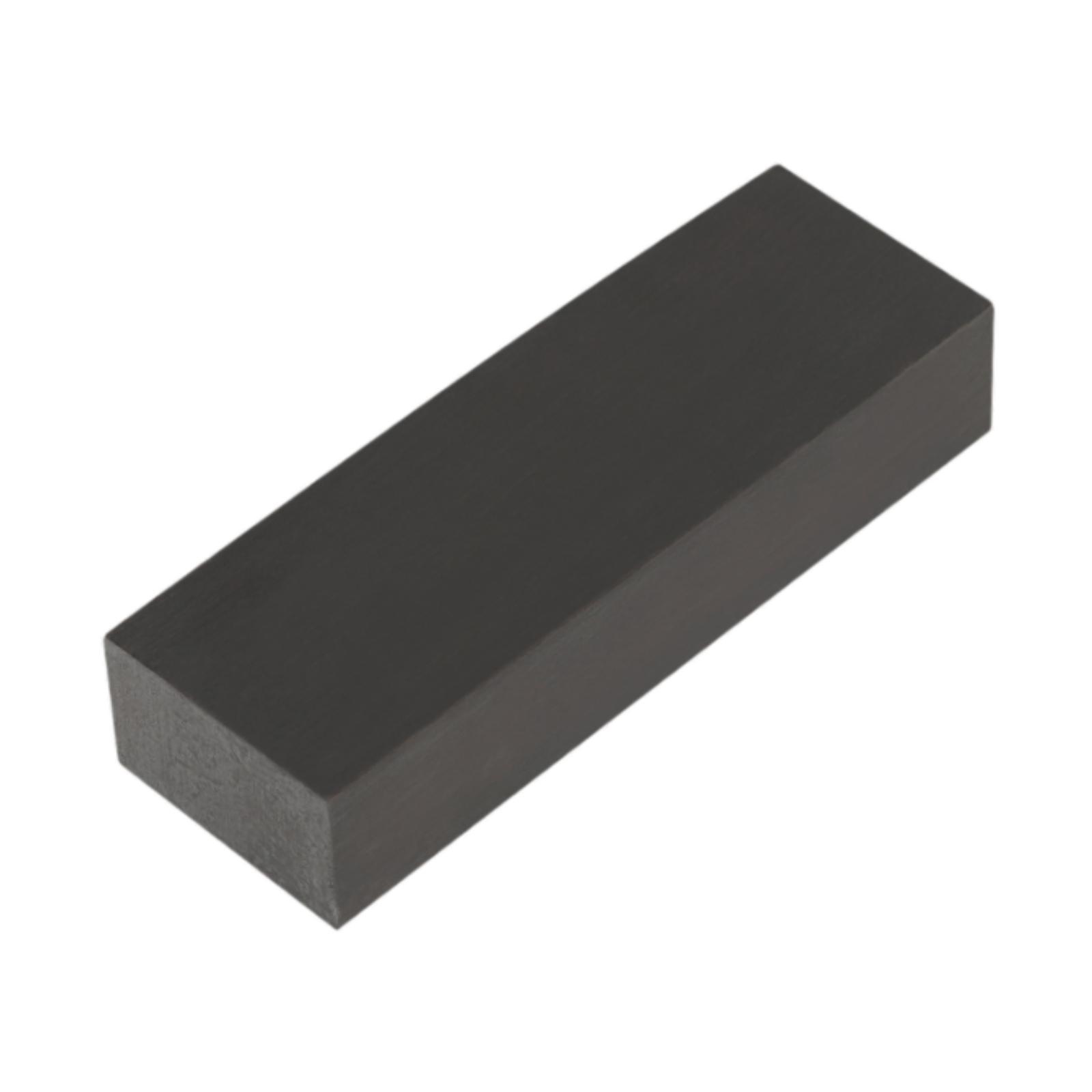 Bois d'ébène noir, bois d'ébène noir, matériel artisanal vierge en bois pour outils: Default Title