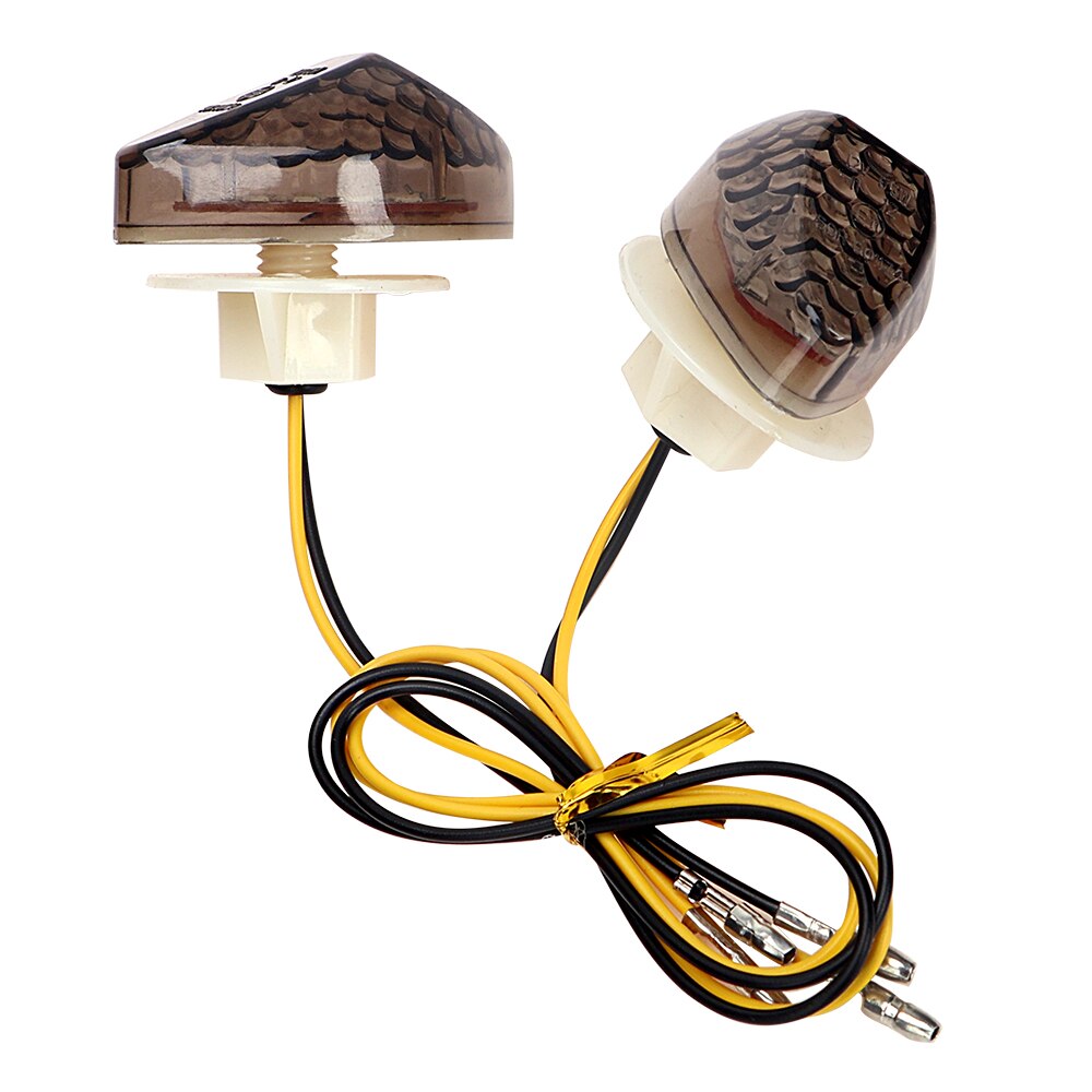 Leepee Voor Honda Universele Flasher Amber Light Indicator Lamp Knipperlichten Motorfiets Verlichting 2 Stuks/set