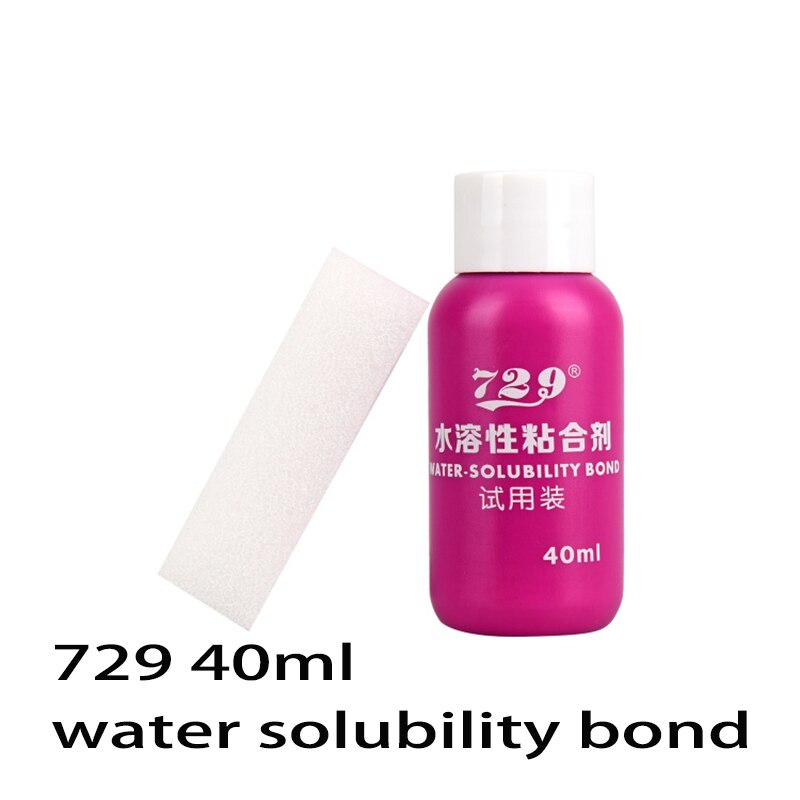 Original 729 inorganic glue water solubility bond adhesive for assemble table tennis rubber and blade to racket ping pong game