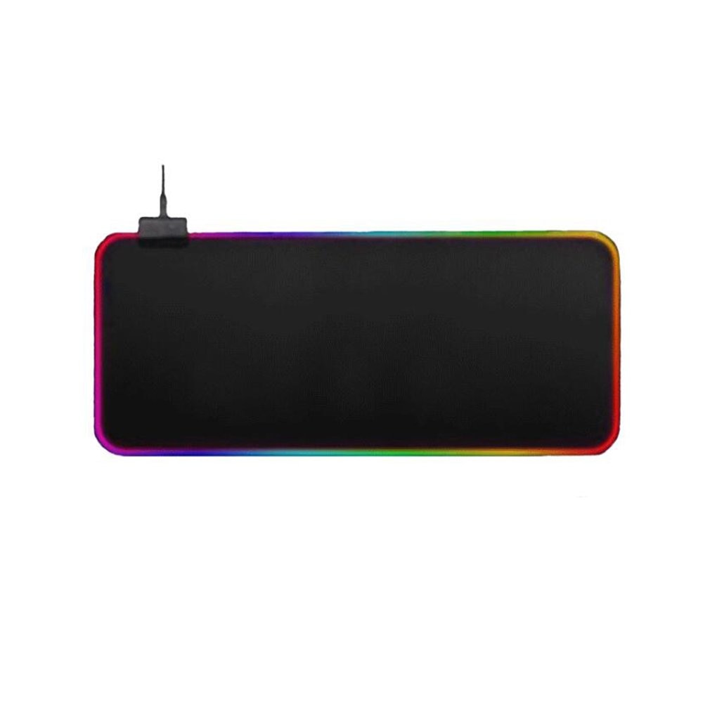 1 Pcs Kleurrijke Rgb Lichtgevende Symfonie Muismat Gaming Muismat Rgb Kleurrijke Gaming Muismat Grote Muismat