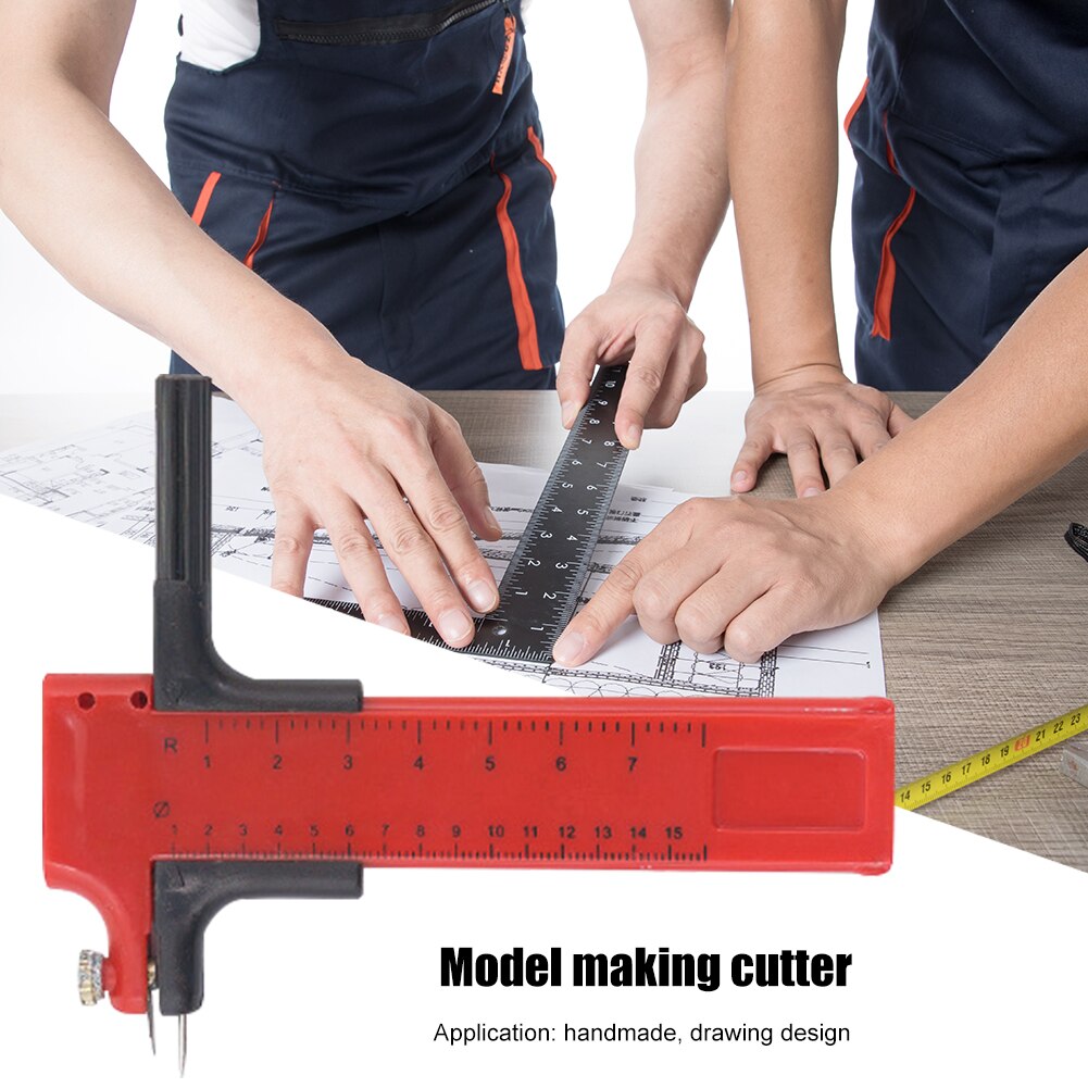 Modelbouw Gereedschap Papier Ronde Snijgereedschap Circulaire Model Patchwork Kompas Hand Ambachtelijke Accessoire Voor Scrapbooking Maken