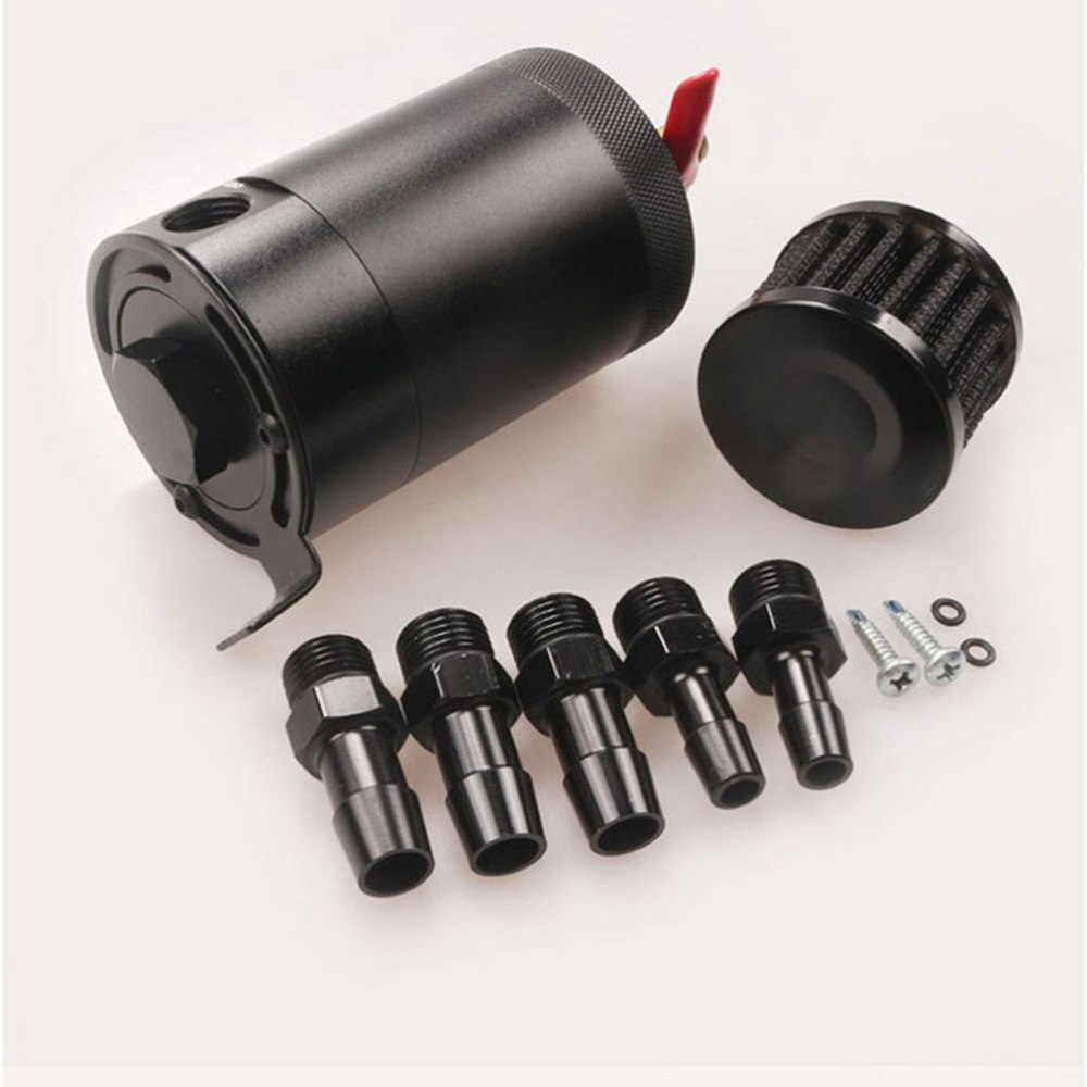 1Pc Engine Oil Pot Double-channel Oil Recycling Accessories Intake Pop