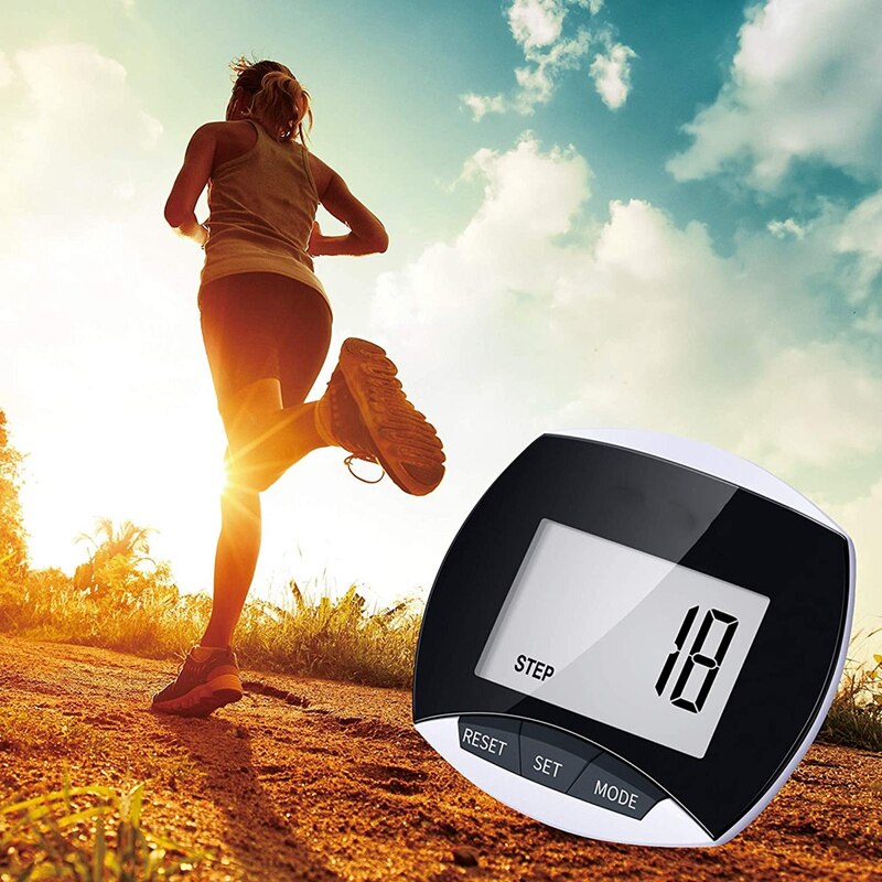 Best Pedometer, Simply Operation Walking Running Pedometer with Calories Burned and Steps Counting