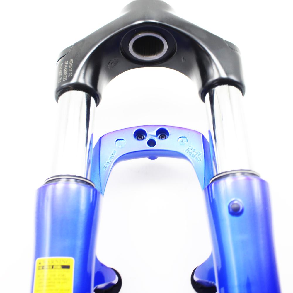 700C MTB V Brake Suspension front Fork Aluminum Alloy suspension fork air damping front fork Oil Spring Front Fork Disc Brake