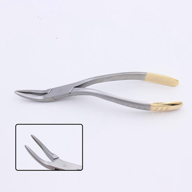 Dental Root Fragment Minimally Invasive Tooth Extraction Forcep Tooth Pliers Dental Instrument Curved Maxillary Mandibular Teeth: maxillary teeth