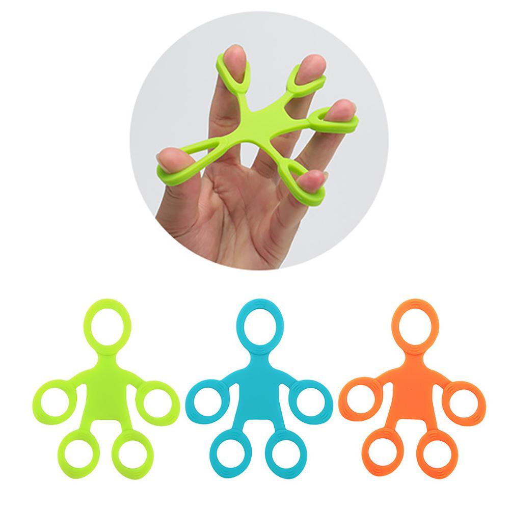 Finger Stretcher Hand Resistance Bands Extensor Exerciser Grip Strengthener Fitness Accessories for adults kids forearms wrist
