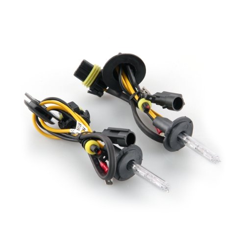 2 x biler auto  h7 forlygte forlygter xenon pære 55w 6000k