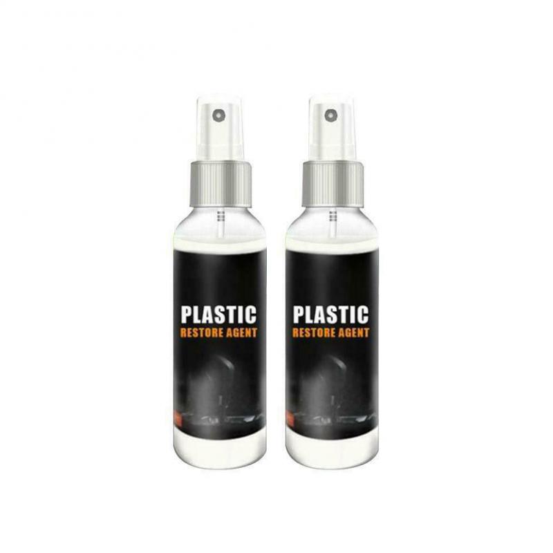 30ml plastdele regummiering voks instrumentpanel agent bilindustrien plast del regummiering belægning pasta vedligeholdelse: 2 stk