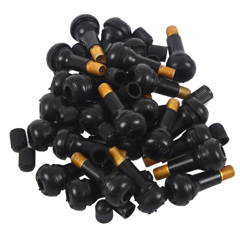 25 stuks  tr 413 autobandventielen tubeless ventielen wielen rubberbanden ventielen voor auto velo + stopper