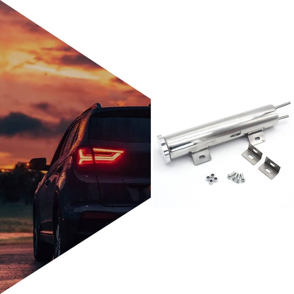 2 x 10inch STAINLESS STEEL RADIATOR OVERFLOW TANK HK HT HG HQ HJ HX HZ WB HOLDEN Metal Cooling Kettle