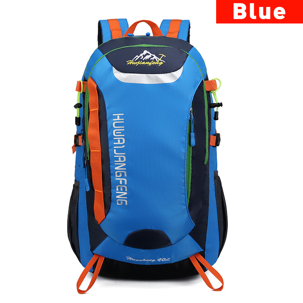 20L Buitensporten Alpinisme Backpack Camping Wandelen Trekking Rugzak Reizen Waterdichte Cover Bike Tassen voor Vrouwen Mannen: Blauw