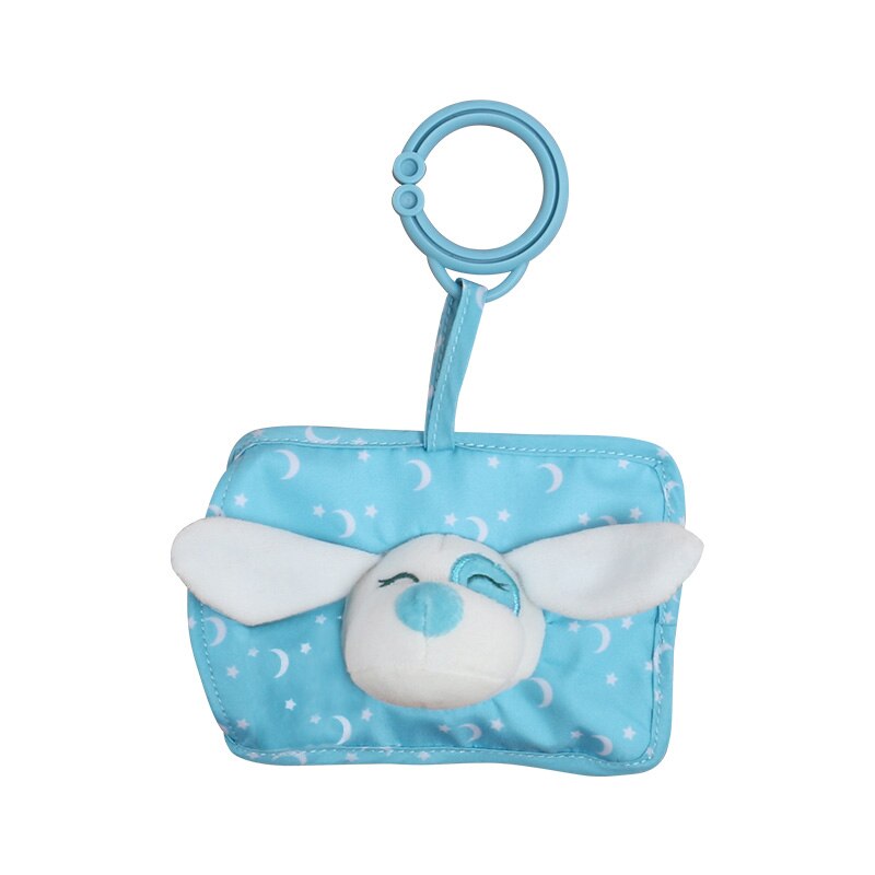 bambino Passeggino Pendente Presepe Decorazione Lenitivo Sonaglio Specchio Neonati Giocattoli Educativi della Prima Infanzia animale foto portafoto: Grigio