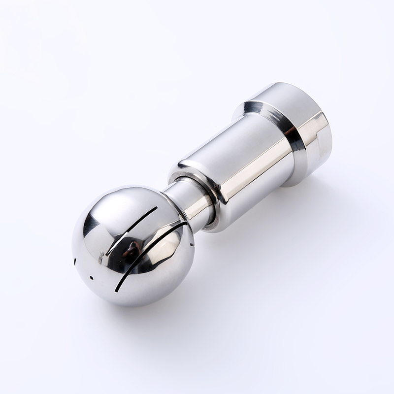 1/4" 3/8'' 1/2'' 3/4'' 1'' BSP Female Thread 304 Stainless Steel Sanitary Tank Cleaning Ball fixed Rotating Spray Ball Nipple