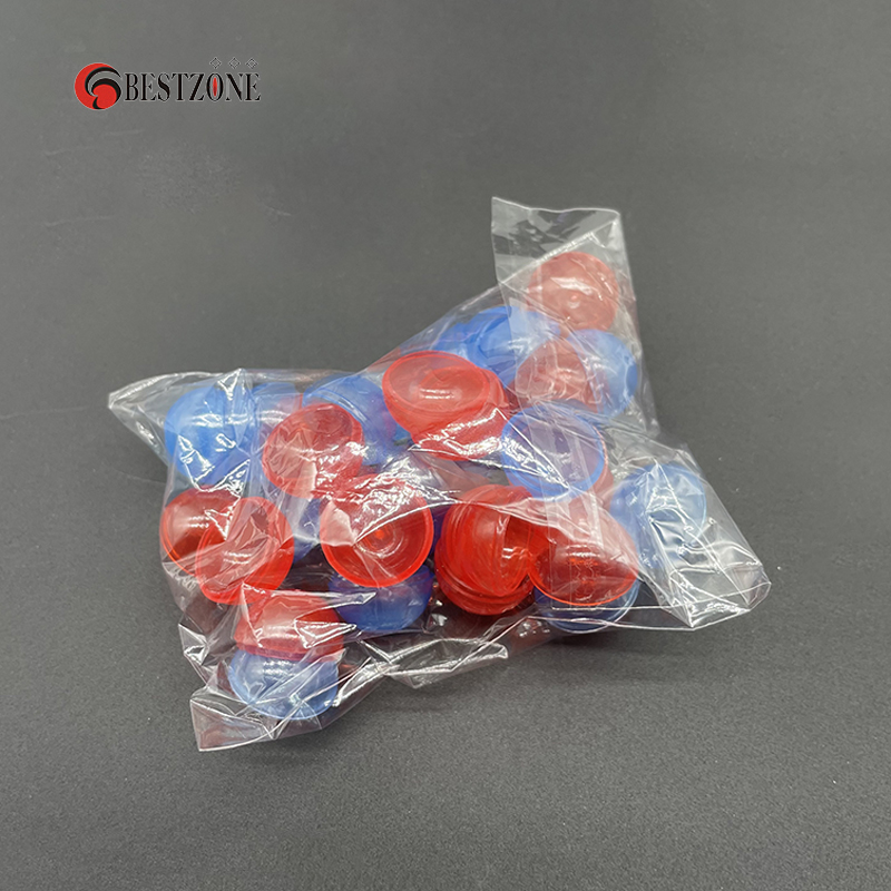 20Pcs 0.59Inch Mini 15MM Can Open Colored Transparency Plastic Capsule Toy Ball Tiny Container Making Things Model: green