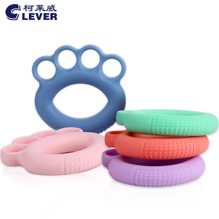 Five-finger grip device grip ring finger exercise hand strength rehabilitation physiotherapy finger trainer bump hand massage
