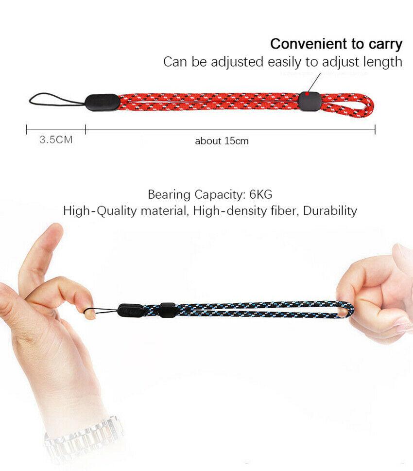 Verticale 1pc Superieure Verstelbare Polsband Lanyard voor DSLR Camera voor GoPro HERO Mobiele Telefoon