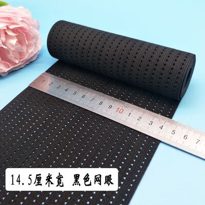 Extra brede mesh elastische band/Postpartum corset riem/Riem accessoires/elastische band/ademend comfort: 15cm black