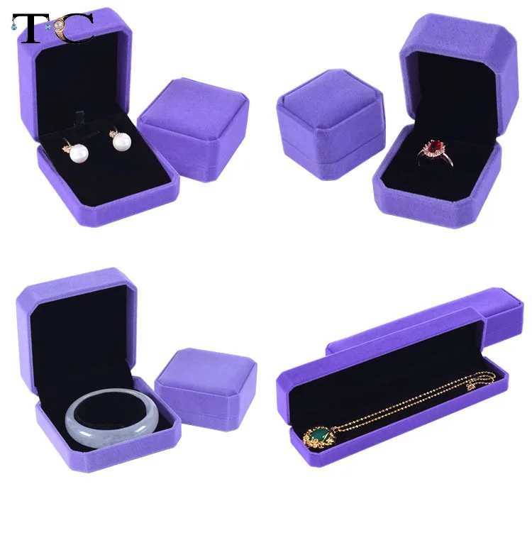 Schmuck Verpackung Box Ring Ohrringe Halskette Anhänger Armband Aufbewahrung Display Box Hochzeit Vorschlag Geschenkbox