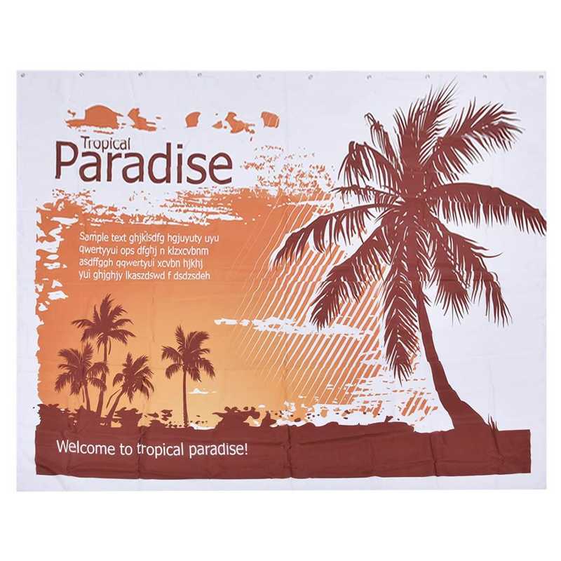 Innowacyjna kurtyna dekoracyjna modny wodoodporny prysznic zasłona robić łazienki wanny akcesoria robić łazienki