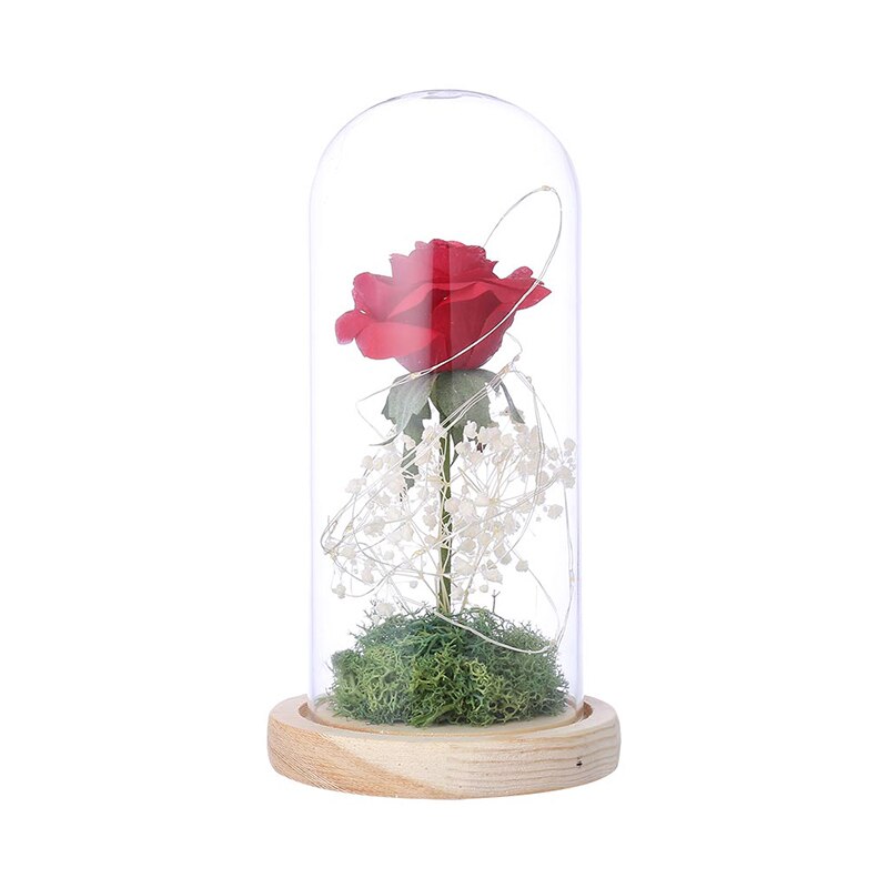 Romantic LED Flower Night Motion Lamp Valentine's Rose Light Wedding Day