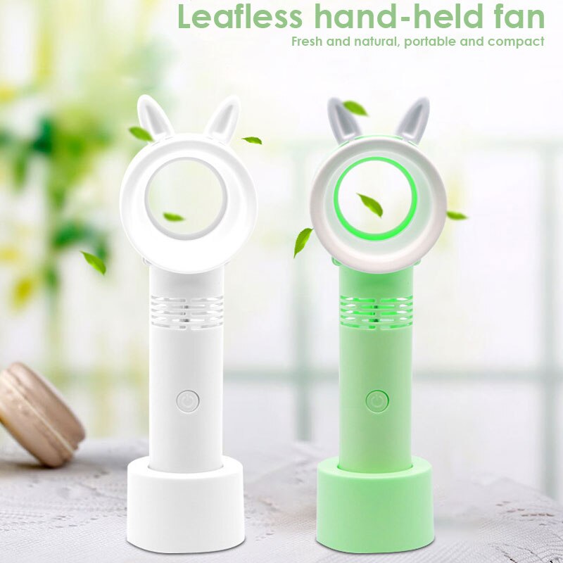 Mini Portable Pocket Fan Cool Air Hand Held Without blade Mute Travel Cooler Cooling Mini Fans Office Outdoor Home Mini Fan