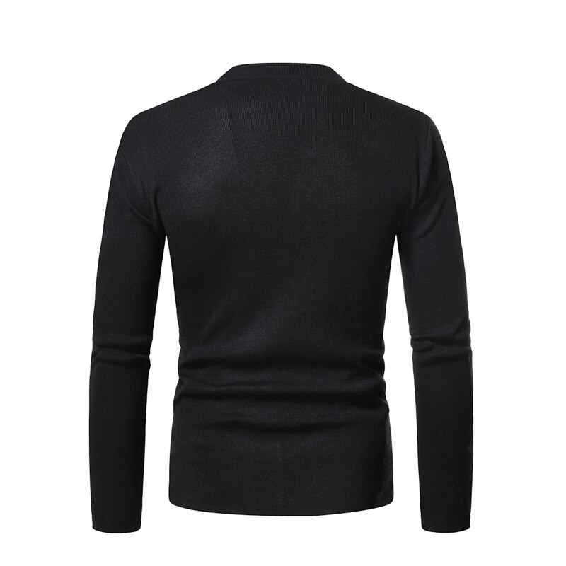 Autumn Men Sweater Knitting Cardigan Outside Cultivate Sweater Thin Model Tops