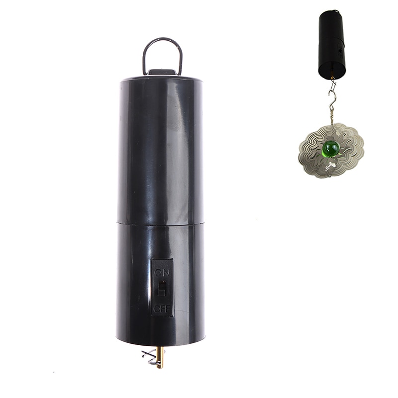 1pcs 30 RPM Battery Powered Wind Spinner Rotating Motor Black Wind Spinner Motor Battery-driven Motor for Rotating Wind Chimes