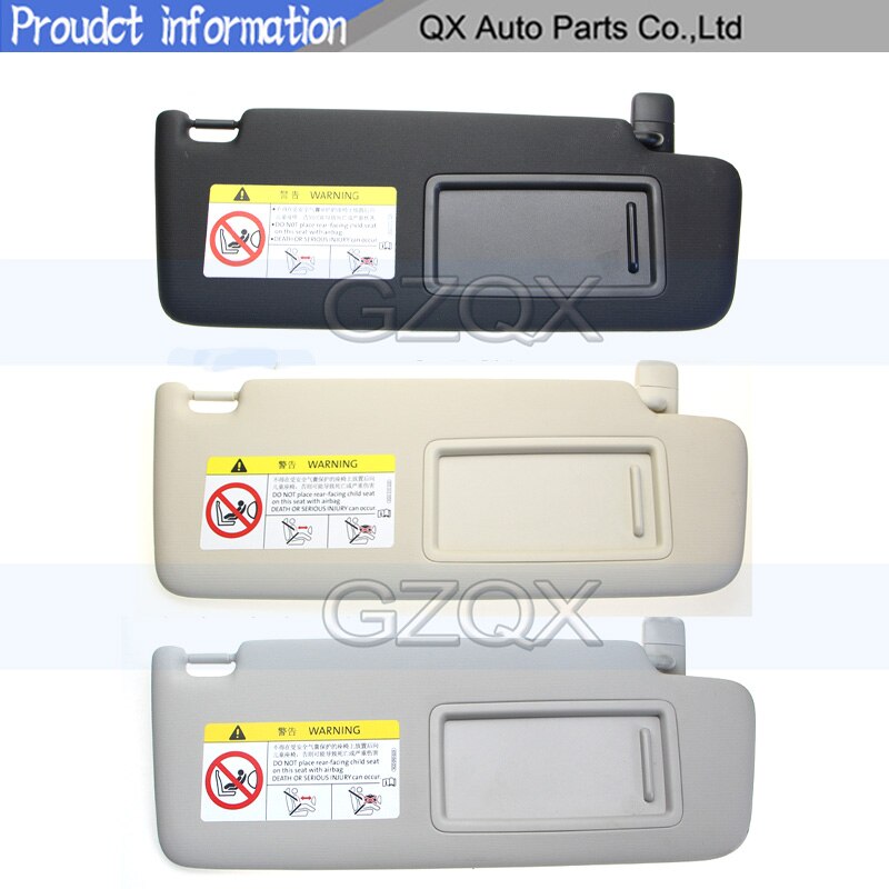 CAPQX-parasol Interior con espejo para VW Passat Superb CC , protección solar, consola superior